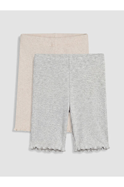 LC Waikiki Nevavm Farkıyla Baby Girl Leggings 2-Pack