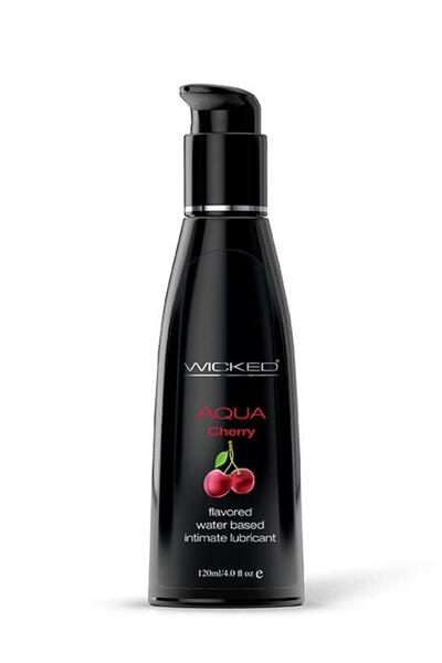 Wicked Sensual Care Lubrifianți aromatizați WICKED AQUA cu aromă de cireșe 120ML