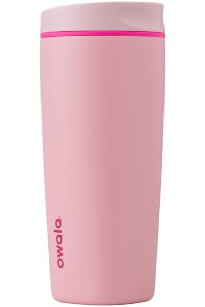 owala Ovala Lid Cup, Stainless Steel, 12.0 Oz., Vanilla Bean, Insulated and L...