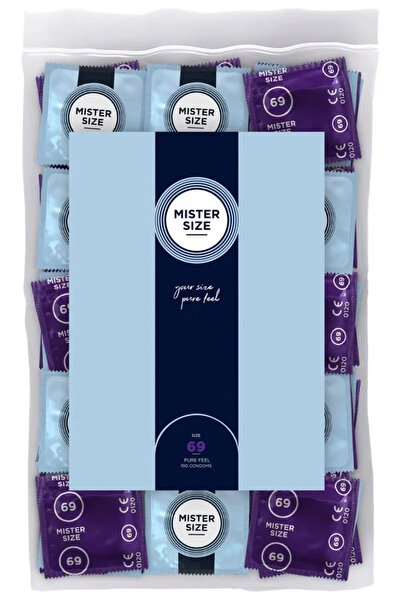 Mister Size Prezervative 69mm pachet de 100