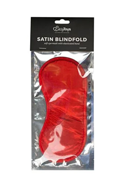 Easytoys Măști Fetish - Mască roșie din satin pentru ochi