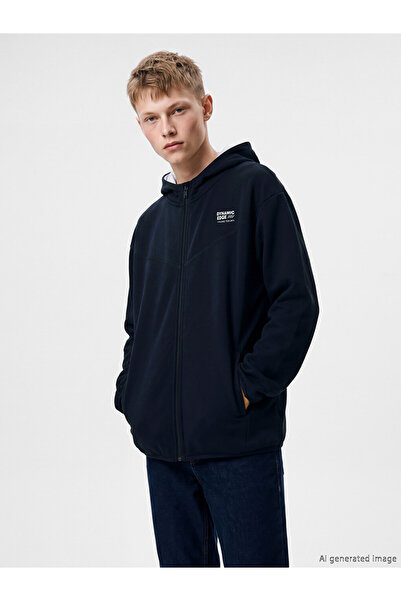 LC Waikiki I Hooded Printed Boy's Zipper Sweatshirt from Freezen Store