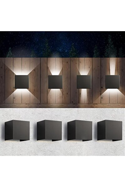 GENERAL Black Bakany Lighting Warm Light Outdoor Courtyard Garden Corridor Al...