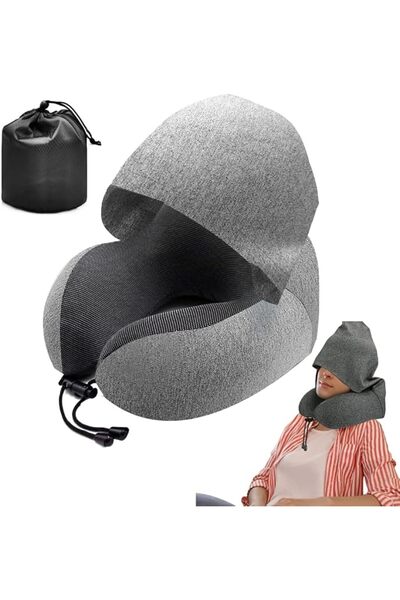 Aissiora Travel Pillow, Travel Neck Pillow, Portable Neck Protector, Ergonomi...