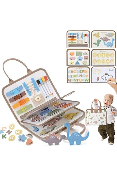 GENERAL Princess Busy Board Quiet Activity Book Montessori Toys for Toddler G...