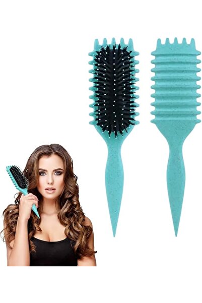 reelegant New Curly Hair Styling Brush - Premium Curly Hair Brush, Detangling...