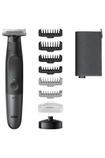 Braun Aparat de tuns și ras barbă hibrid umed și uscat Series X XT5300, lamă ...