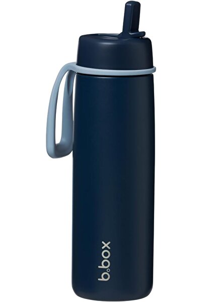 b.box Bebox Triple Insulated Water Bottle 680ml with Stainless Steel Straw fo...