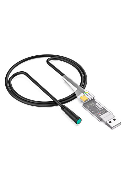 Choice 100CM Cable OTG-USB USB Programing Cables for Bafang Mid Drive Kit BBS...