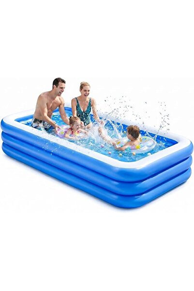 GENERAL Inflatable Swimming Pool for Family, Kiddie Pool for Outdoor, Garden,...