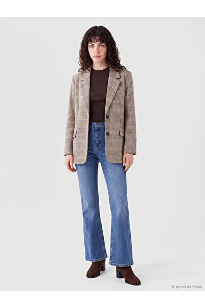 LC Waikiki Petite Spanish Flare Women's Jean Pants for Style Enthusiasts from...