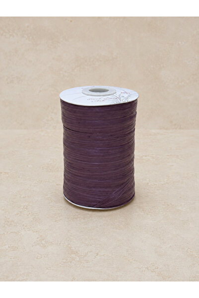 velanee Napoli Raffia MT58 Patlıcan Moru Rafya İplik 100 gr – 200 m