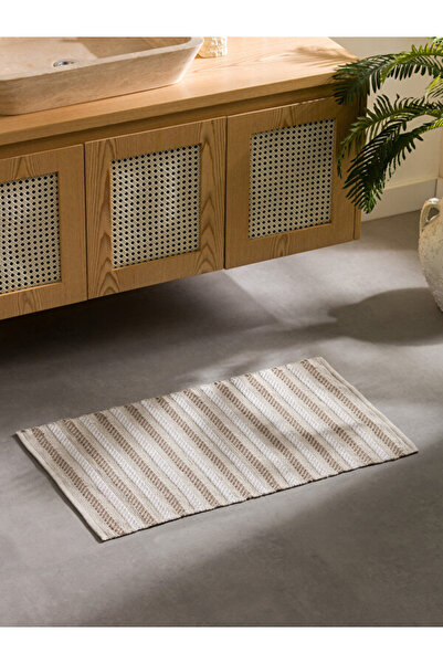 LC Waikiki Quality Pieces from Çelebi Store Line-Drawn Bath Mat 50X80 cm