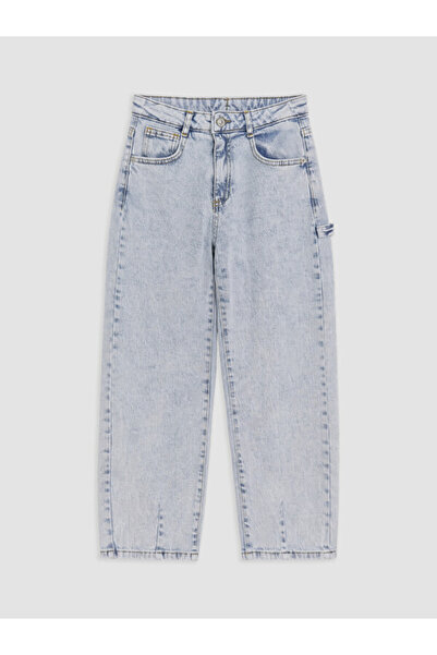 LC Waikiki Esvab • Modern & Distinctive Standard Fit Slit-Cut Girls' Jean Pants