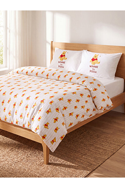 LC Waikiki UZG STORE'Den Stil Sahiplerine Winnie the Pooh Baskılı Çift Kişili...