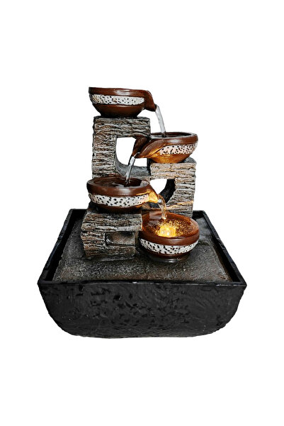 Maple Leaf Home Zuri 4 Pot Water Fountain