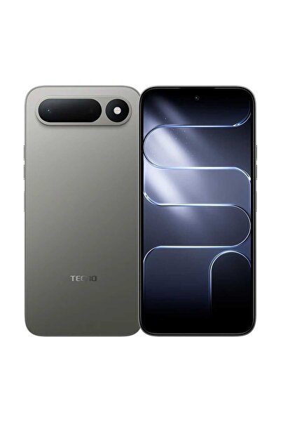 TECNO Spark 50 5G Smartphone, 4 GB RAM, 256 GB Storage, Titanium Grey