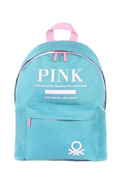 ideal STORE School Bag Pink 03809 Blue Pink Double Compartment