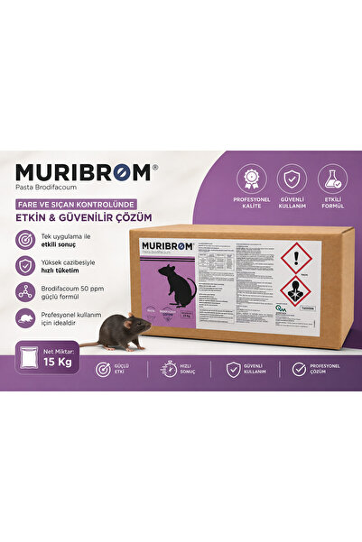 MURIBROM PASTA BRODIFACOUM 15KG FARE YEMİ