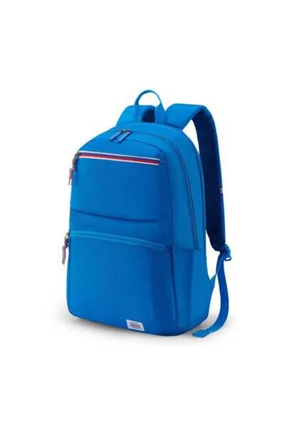 American Tourister Braydon 23L Laptop Backpack, Pool Blue, Qn6X19