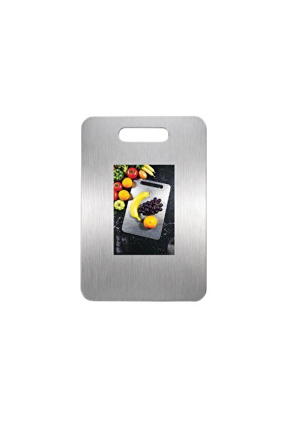 TOPLINE Top Line Stainless Steel Cutting Board, 34 x 23 cm
