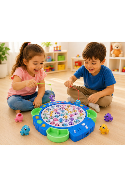 Generic Brand Large Rotating Fishing Game