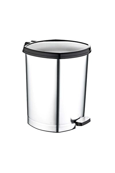 Özer Ozer 50L Metallic Plastic Pedal Bin