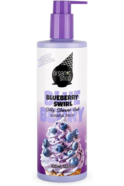 organic shop Silky Blueberry Swirl Shower Gel 400 ml