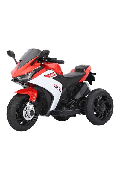 Skid Fusion Rechargeable Kids Ride On Motorcycle, 6V, Red