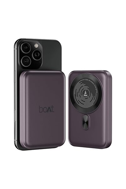 BOAT Energyshroom 10000 mAh Magsafe Power Bank, Purple, PB331