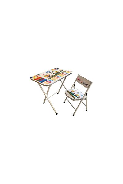 WT Kids Wooden Study Table + Chair, TC5043