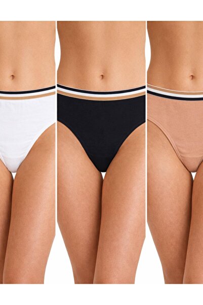 OrganicKid Chic Kadın Slip Külot 3'lü Set