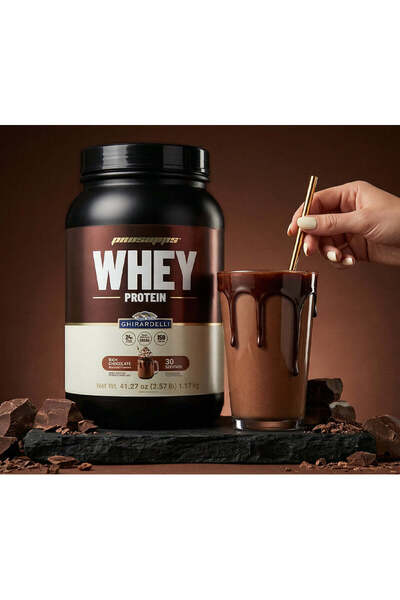 ProSupps /Ghirardelli Whey Protein 30 serving 2.57lb Rich Chocolate