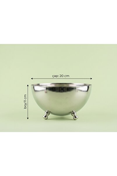 Generic Brand Metal Vase Silver Plated Artificial Flower Vase Bowl Height-11C...