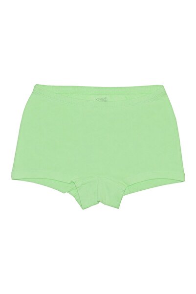 OrganicKid Ease Kadın Sarı/Yeşil Boxer 2'li Set