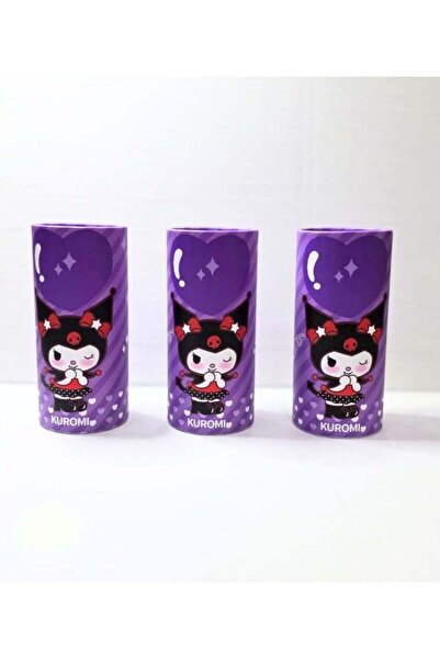 kuromi 6 عبوات من صناديق المناديل الورقية للحفلات، مناسبة لحاملات الأكواب