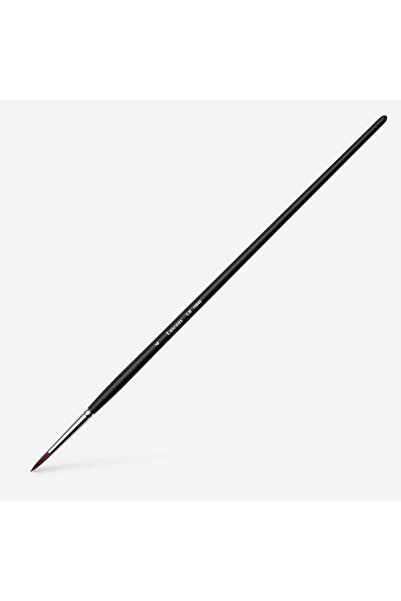 Lascaux Synthetic Bristle Round Watercolor and Acrylic Brush - No: 4