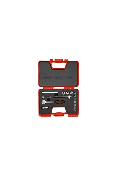İzeltaş 1/4" Karbüratör Lokma Takımı 15 Parça mm Türkiye Menşeli Yüksek