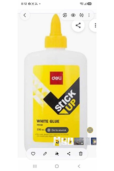 Deli Stick up WHITE GLUE 230ml