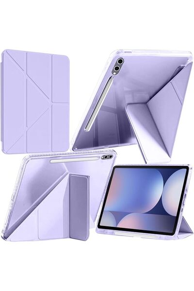 GENERAL ايه بيوتي حافظة لجهاز سامسونج جالكسي تاب S10+/تاب S9 FE+/S9+ 12.4 بوص...
