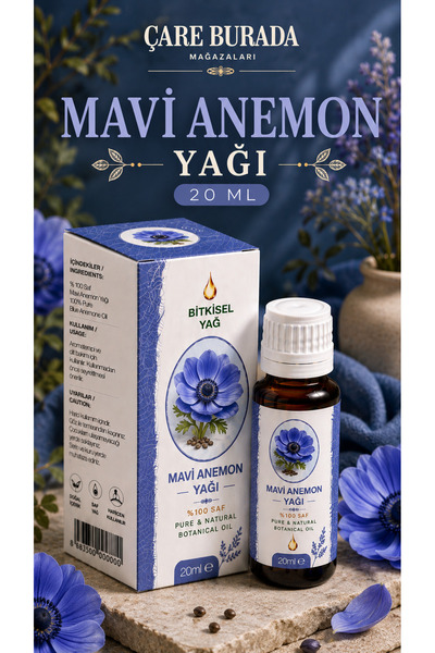 Çare Burada Mavi Anemon Çiçeği Yağı - 20 ML