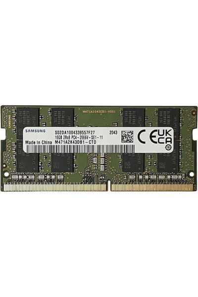 Samsung DDR4 με μονάδα 1x16GB και ταχύτητα 2666 για φορητό υπολογιστή Κωδικός...