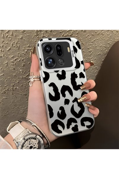 CHICASELUX Oppo Find X9 Pro 5g Compatible Black Leopard Print Silicone Phone ...