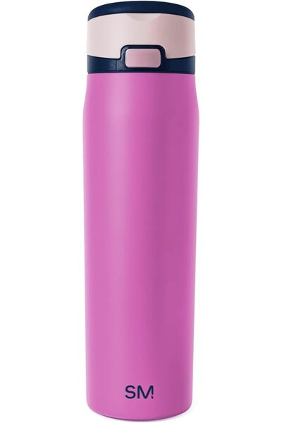 Simple Modern Misa Water Bottle with Ring Stainless Steel Straw Insulated 710...