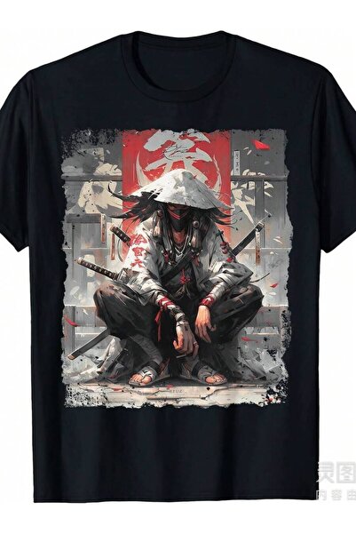 25W Samurai Sword Katana Japan Manga Anime Streetwear Same Style For Men And ...