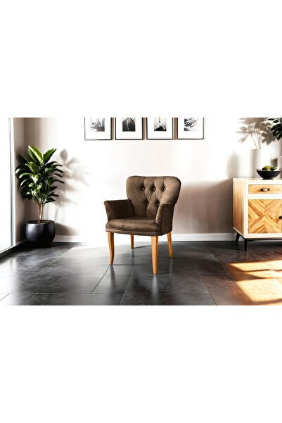 Vivense PARİS KOLLU ÇAY SETİ TEKLİ BERJER, KAHVE
