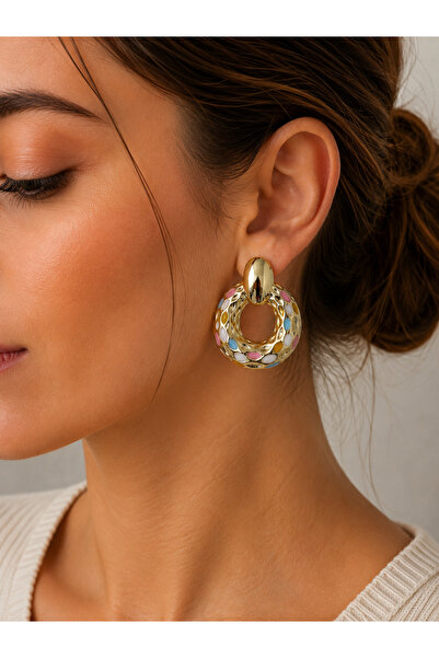 XUPING JEWELRY 14 K altın kaplama kararmaz Çelik küpe