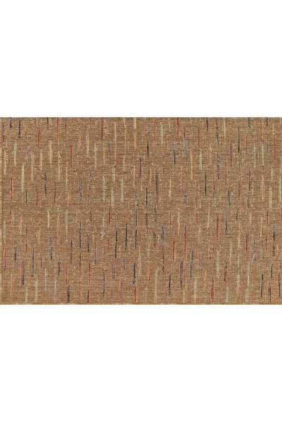 Vivense PERA HALI KAHVE SİSAL RENKLİ ÇİZGİ DETAYLI HALI FM05M 280X365 CM