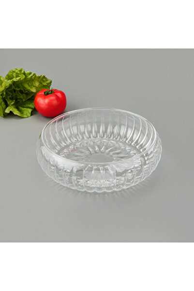 Evidea Kitchen Linea Cam Salata ve Meyve Kasesi - Şeffaf - 27 cm