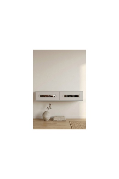 Vivense RANY DRESUAR ANTRE HOL RAFI BEYAZ SİLVER 120 CM DA1220BS